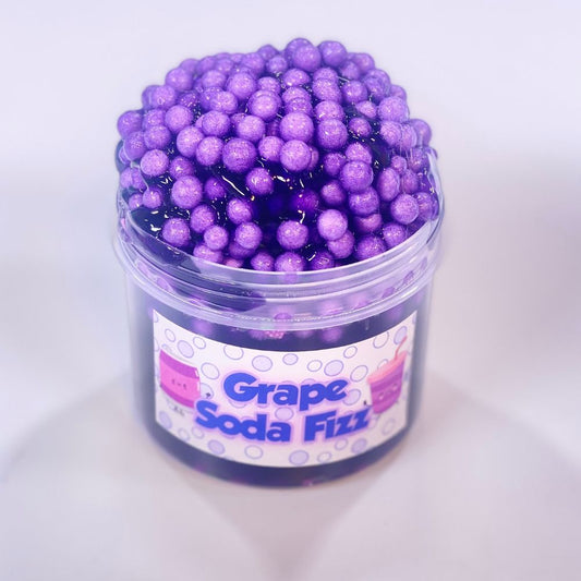 Grape soda fizz 8oz floam slime